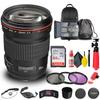 Canon EF 135mm f/2L USM Lens (2520A004) + Filter Kit + Backpack + 64GB Card + Card Reader + Flex Tripod + Memory Wallet + Cap Keeper + Cleaning Kit + Hand Strap + More (Renewed) view 1