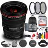Canon EF 17-40mm f/4L USM Lens (8806A002) + Filter Kit + Backpack + 64GB Card + Card Reader + Flex Tripod + Memory Wallet + Cap Keeper + Cleaning Kit + Hand Strap + More (Renewed) view 1