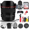 Canon EF 14mm f/2.8L II USM Lens (2045B002) + Backpack + 64GB Card + Lens Pouch + Card Reader + Flex Tripod + Memory Wallet + Cap Keeper + Cleaning Kit + Hand Strap + More (Renewed) view 1