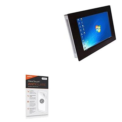BoxWave Screen Protector Compatible with AbraxSys Corporation SRD-PM-185 - ClearTouch Anti-Glare (2-Pack), Anti-Fingerprint Matte Film Skin