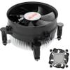 Akasa Lo-Noise Intel LGA1700 Cooler | Designed for Intel Core Processors up to 77W TDP | Heatsink with Aluminium Core | 95mm PWM Fan | Tool Free Push-pin Design | AK-CC6603EP01 view 1