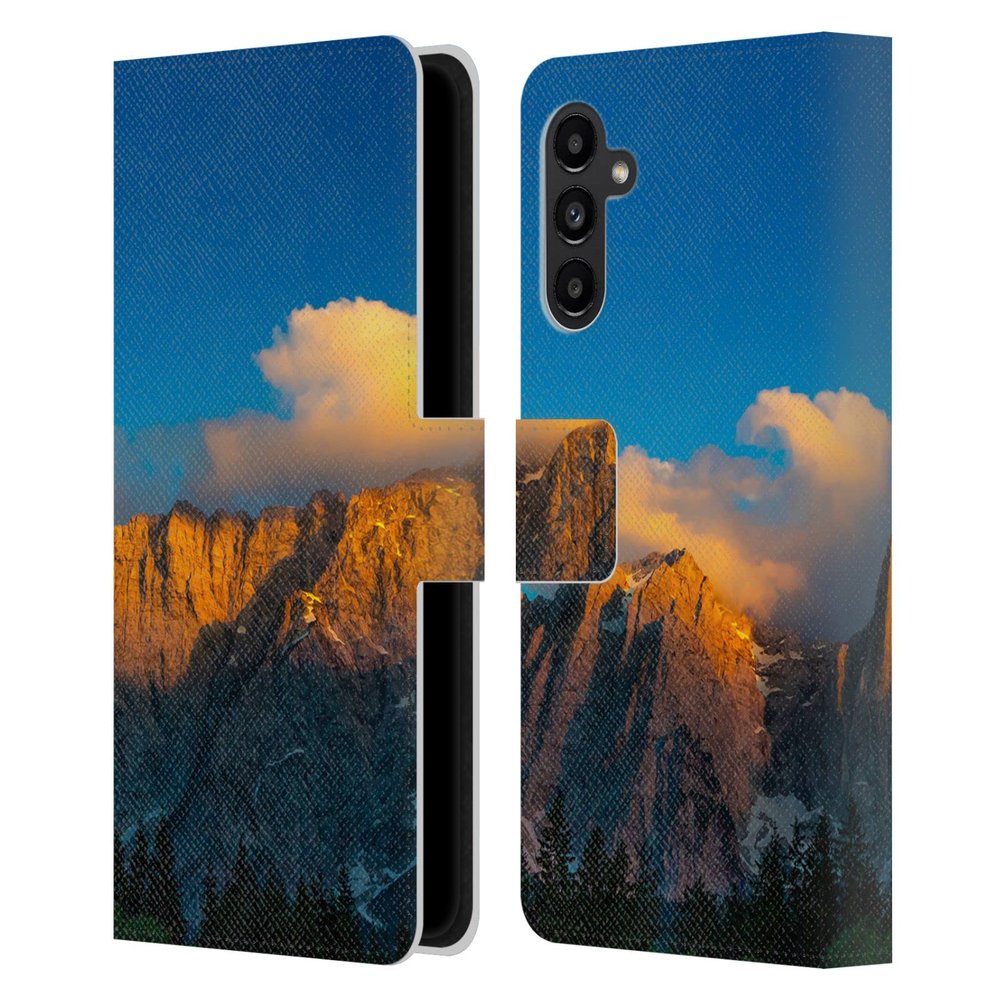 Head Case Designs Officially Licensed Patrik Lovrin Amazing View at Lago Di Fusine Magical Sunsets Leather Wallet Case Compatible with Samsung Galaxy A13 5G (2021)