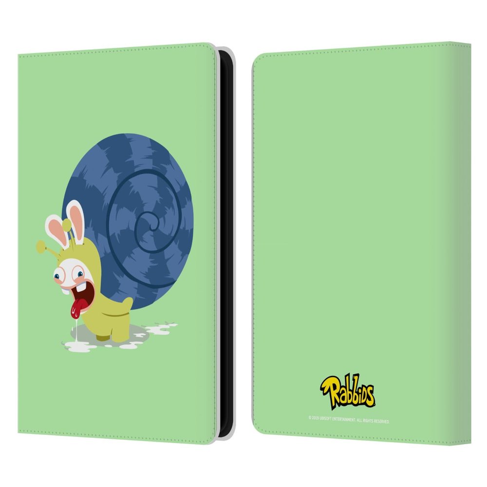 Head Case Designs Officially Licensed Rabbids Snail Costumes Leather Wallet Case Compatible with Kindle Paperwhite 5 (2021)