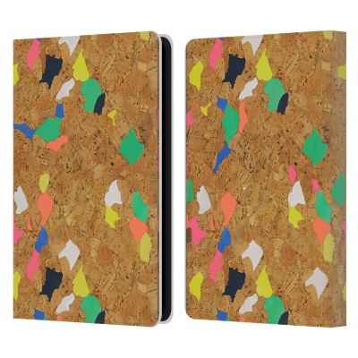 Head Case Designs Officially Licensed Ninola Vibrant Cork Freeform Patterns Leather Wallet Case Compatible with Kindle Paperwhite 5 (2021)