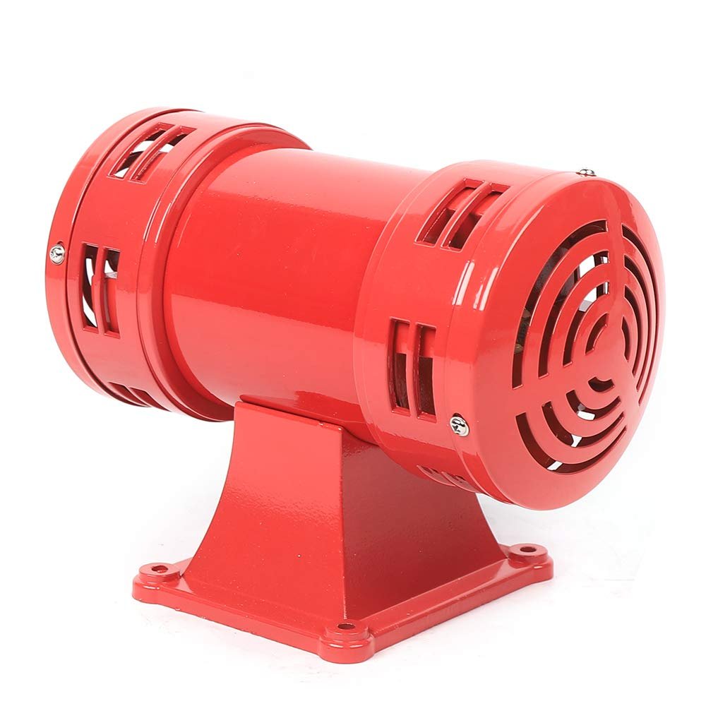 MS-490 140dB Electric Siren, 110V 400W Air Raid Siren Horn Industry Boat Alarm High Decibel Alarm Horn Warning for Ships Mines Reservoirs Airports