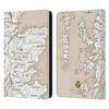 Head Case Designs Officially Licensed Outlander Map Seals and Icons Leather Wallet Case Compatible with Kindle Paperwhite 5 (2021) view 1