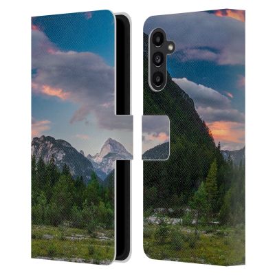 Head Case Designs Officially Licensed Patrik Lovrin Amazing Clouds Over Mountain Magical Sunsets Leather Wallet Case Compatible with Samsung Galaxy A13 5G (2021)