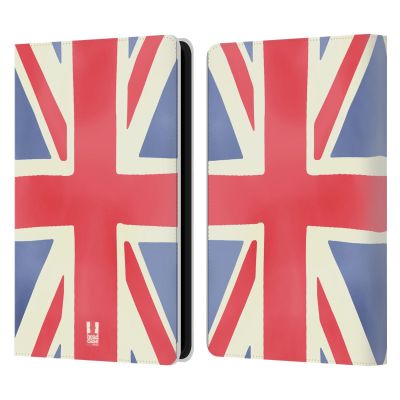 Head Case Designs Union Jack London Best Leather Wallet Case Compatible with Kindle Paperwhite 5 (2021)