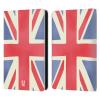 Head Case Designs Union Jack London Best Leather Wallet Case Compatible with Kindle Paperwhite 5 (2021) view 1