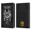 Head Case Designs Officially Licensed Guns N' Roses Paradise City Vintage Leather Wallet Case Compatible with Kindle Paperwhite 5 (2021) view 1