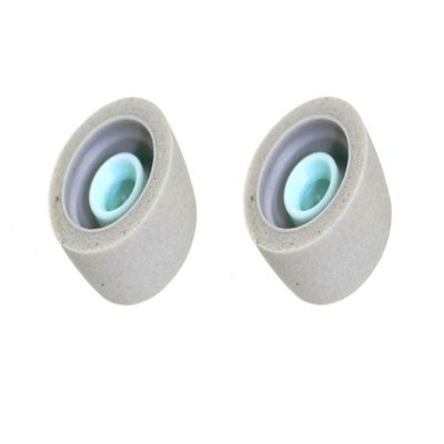 EarPiece Earbud Ear Tips Sleeve Compatible with Sony Stereo Headset (Large, Grey)