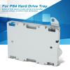Hard Drive Tray Kit, Hard Drive Ultra Thin Replacement HDD Mounting Bracket Holder Suitable 1100 Game Console, with Screw Accessories, Silver view 2