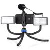 Benro Flexible Five-Leg Bendable Mini Tripod Kit with Smartphone Holder & Ball Head, Wrap-Around Support for Compact Cameras, Live Streaming & Travel Content Creators (KP1K) view 3