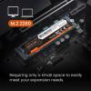 MMOMENT MT34 256GB PCIe Gen3 NVMe M.2 2280 Internal Solid State Drive, Gen3.0X4, Read Speed up to 2000MB/s, for Laptop and PC Desktop view 3