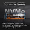 MMOMENT MT34 256GB PCIe Gen3 NVMe M.2 2280 Internal Solid State Drive, Gen3.0X4, Read Speed up to 2000MB/s, for Laptop and PC Desktop view 4