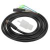 VGEBY 9 Pin Conversion Cable, Copper + Plastic Electric Conversion Cable 160cm 9 Pin Motor Extension Electric Extension Czble with Male Connector view 1