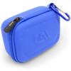 CASEMATIX 4G WiFi Hotspot Carrying Case - Compatible with Verizon Jetpack MiFi 8800L, Netgear Unite 4G LTE Mobile WiFi Hotspot and More - Dark Blue Travel Case view 2
