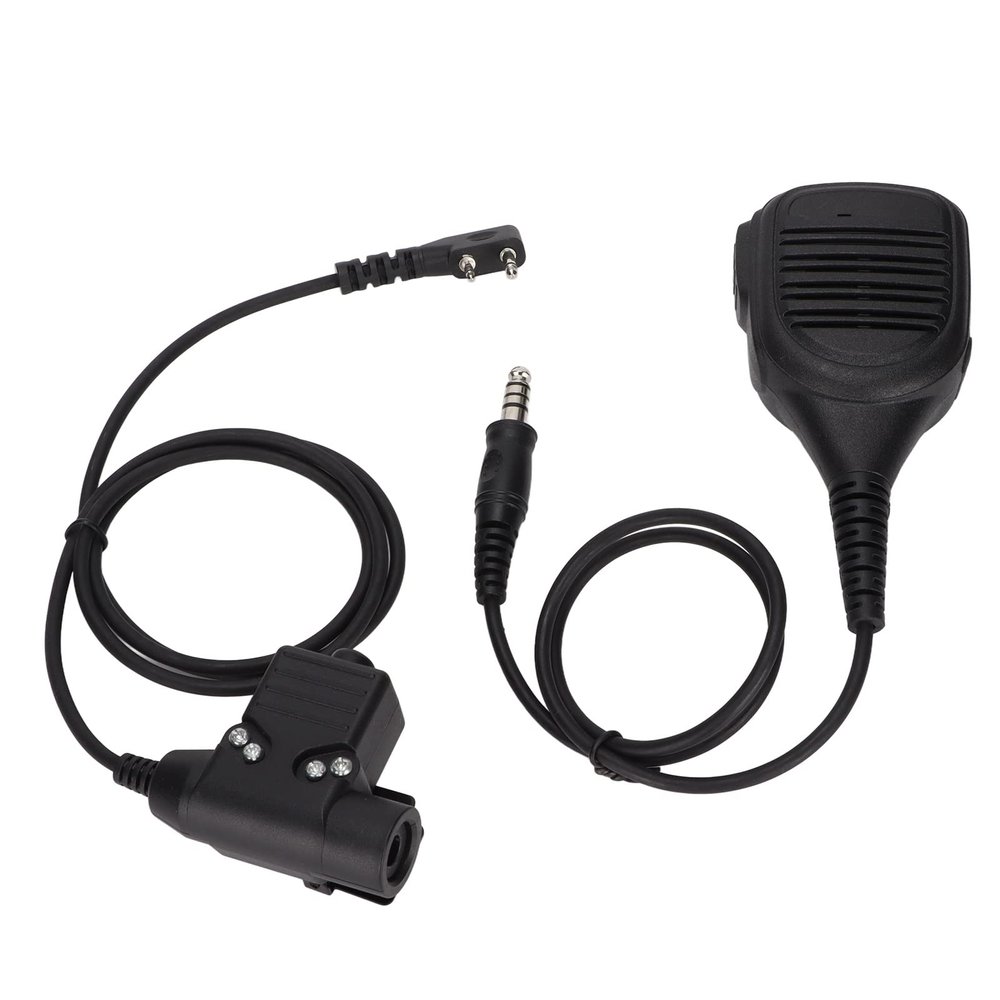 Byged Hand Microphone,Shoulder Mic, Remote Speaker Microphone,7.1mm Hand Mic+U94 PTT,for 5R BF888S