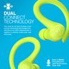 JLab Go Air Sport True Wireless Earbuds, Yellow, Featuring C3 Clear Calling, Secure Earhook Sport Design, 35+ Hour Bluetooth Playtime, and 3 EQ Sound Settings view 3