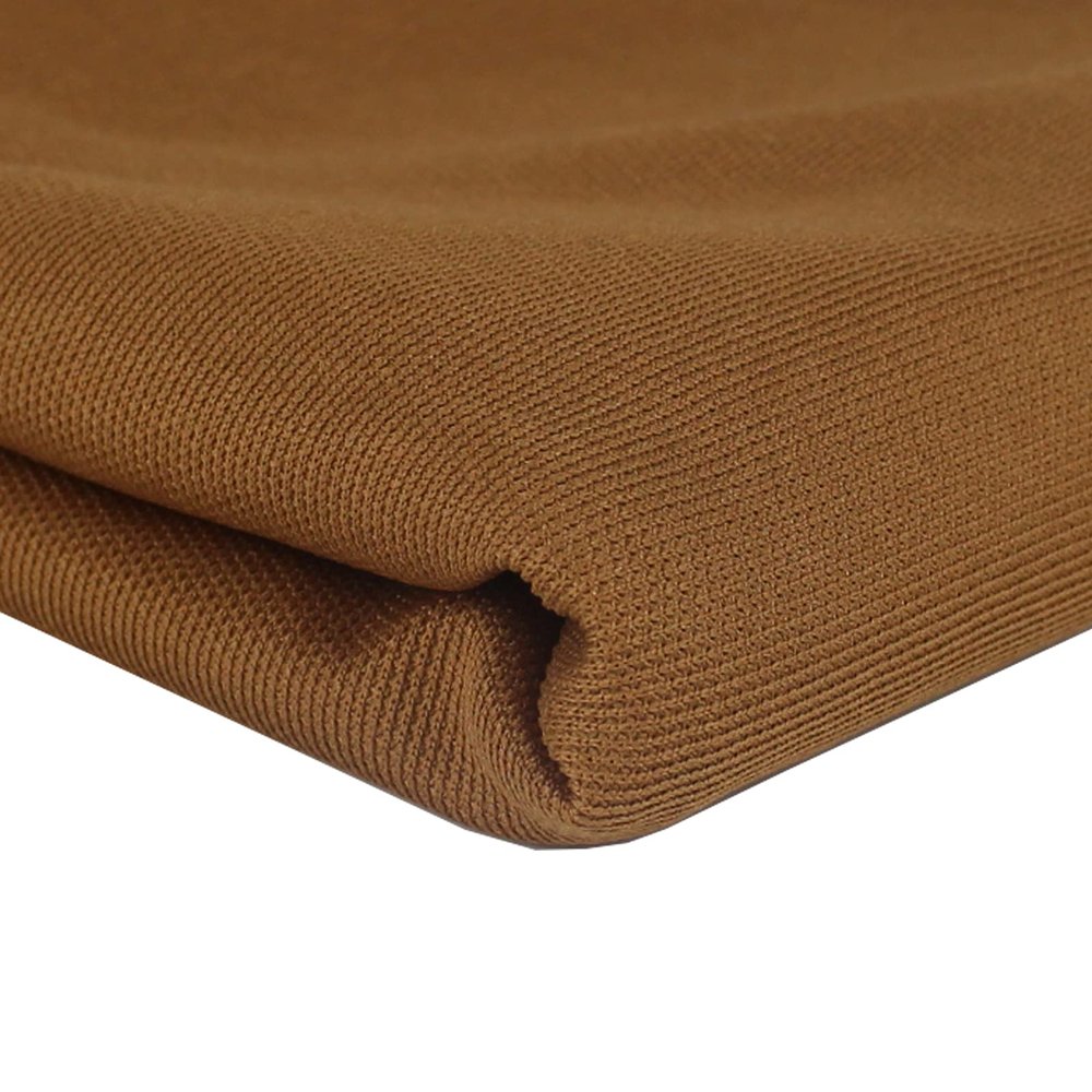 Brown Speaker Grill Mesh Fabric,Dustproof Audio Cloth with Good Light Transmission,Elastic,Anti-Friction,Restore Appearance,100"x54"