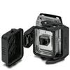 1415760, Housing, B6 Panel mt Base, Single Locking, Plastic Protective Cover, 1x RJ45 CAT5e (F/F), H1X:C5FF view 1