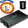 KICKER Amp and Wiring Kit Package of 2 Items 600W 4-Channel KMA Series Marine Amplifier with 8AWG Power Wiring Kit - Boat Kit - 48KMA600.4 Amplifier & 47KMPK8 Wiring Kit view 1