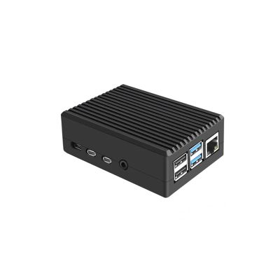 AAAwave ODS716 Aluminium Alloy Cooling Case for Raspberry Pi 4B-Black