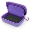 CASEMATIX Carrying Case Compatible with Verizon Jetpack MiFi 8800L, Netgear Unite 4G LTE Mobile WiFi Hotspot and More, Purple Travel Case view 1