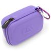 CASEMATIX Carrying Case Compatible with Verizon Jetpack MiFi 8800L, Netgear Unite 4G LTE Mobile WiFi Hotspot and More, Purple Travel Case view 2