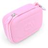 CASEMATIX 4G WiFi Hotspot Carrying Case Compatible with Verizon Jetpack MiFi 8800L 4G Mobile Hotspot, Compatible with Netgear Unite 4G LTE Mobile WiFi Hotspot and More, Pink Travel Case Only view 2