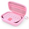 CASEMATIX 4G WiFi Hotspot Carrying Case Compatible with Verizon Jetpack MiFi 8800L 4G Mobile Hotspot, Compatible with Netgear Unite 4G LTE Mobile WiFi Hotspot and More, Pink Travel Case Only view 3