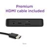 Roku Premiere Streaming Media Player HD/4K/HDR Simple Remote and Premium HDMI Cable, Black & Bundle Swanky Cables HDMI Cable, 3920R view 3