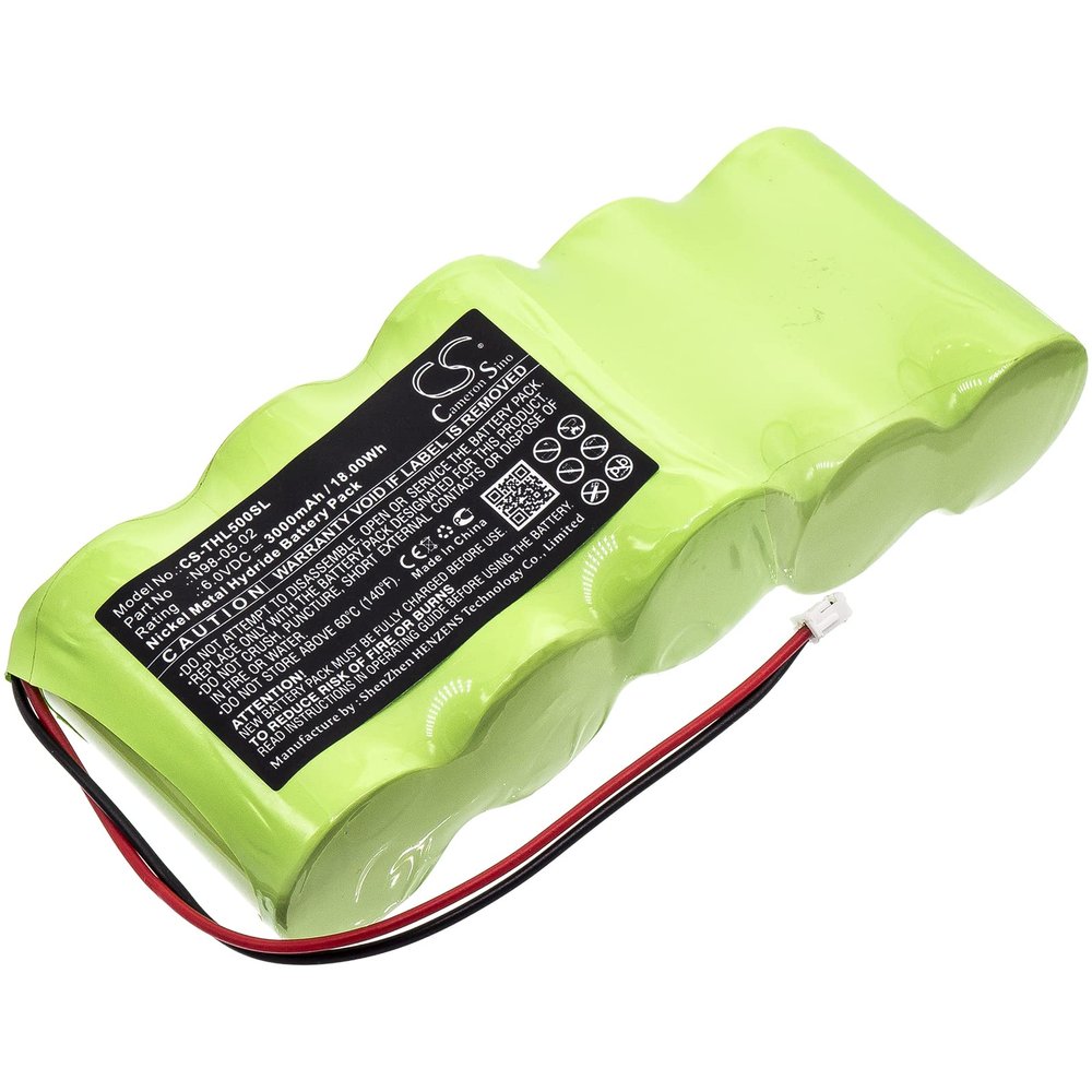 3000mAh Battery Replacement for Theis Laser TIL 40 TIL 40 Laser TPL 50 HV TPL 400 TPL 50 HV Laser TPL 400 N98-05.02 (6.0V)