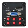 Lab Microscope Slides 1080P Sensor Industrial Digital Video Microscope Camera Microscope Parts (Color : 300x Lens with Light) view 2
