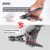 Booms Fishing CP4 Wire Crimping Tool with Cutter, Effort-saving Fishing Crimping Pliers, High Carbon Steel Fishing Plier Wire Rope Leader Crimper Tool, 7 inch Crimpers Swager with Ergonomic Handle view 3