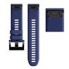 CZKE 26 22MM Silicone Quick Release Watchband Strap for Garmin Fenix 7 7X 6X 5X 3 3HR Watch Easyfit Wrist Band Strap (Color : Dark Blue, Size : Fenix 7X) view 1