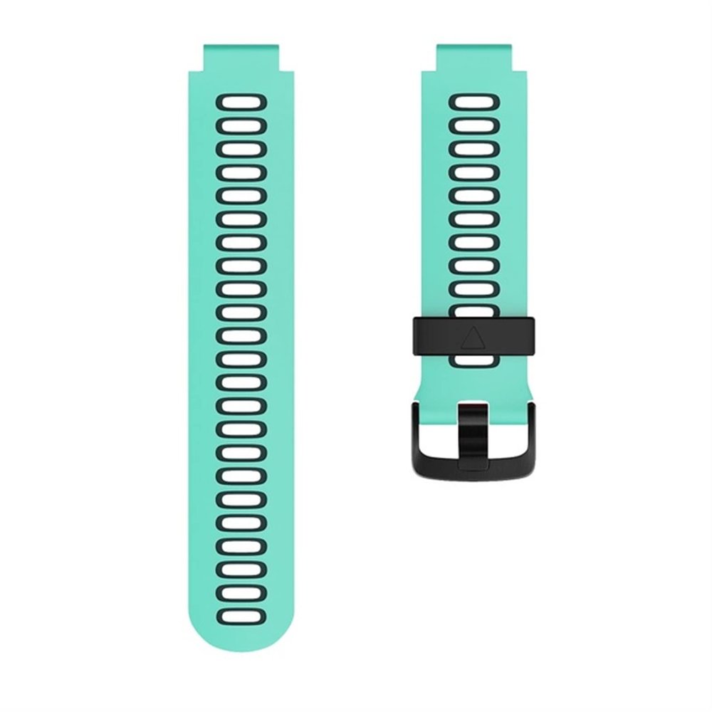 CZKE Soft Silicone Watchband Strap For Garmin Forerunner 735XT 220 230 235 620 630 735XT Smart Watch Replacement Watch Band Bracelet (Color : Teal Blue)