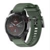 KFAA Silicone 26mm 22mm Quick Release Watchband Wriststrap For Garmin Fenix 7 7X 5X 5 Plus 3 3HR S60 Watch Easyfit Watch Wrist Band (Color : Army Green, Size : 26mm Fenix 5X 3 3HR) view 1