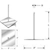 Self-Stick Insulation Hangers, Pins (500, 1-5/8") Click to View Size and Quantity Options, Made in America view 3