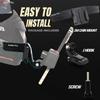 Action Pro 3M Slim Flexible Helmet Chin Mount Strap Compatible with GoPro Hero 13 12 11 10 9 8 7 6 5 4, SJCAM, DJI Osmo 5 4, Insta 360 x4 x3, SJCAM, Xiaomi, Yi Action Cameras (Black) view 4