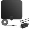 Amplified HD Digital TV Antenna Long 250+ Miles Range - Support 1080p for LG Tv Model 82UM8070PUA - Indoor Smart Switch Amplifier Signal Booster - Extra Long HDTV Cable/AC Adapter view 1