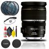 Canon EF-S 17-55mm f/2.8 is USM Lens (1242B002) + Filter Kit + Cap Keeper + Cleaning Kit + More (Renewed) view 1