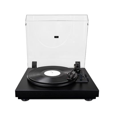 Pro-Ject Automat A1 Fully Automatic Turntable with Ortofon OM10 and Phono Stage (Black)