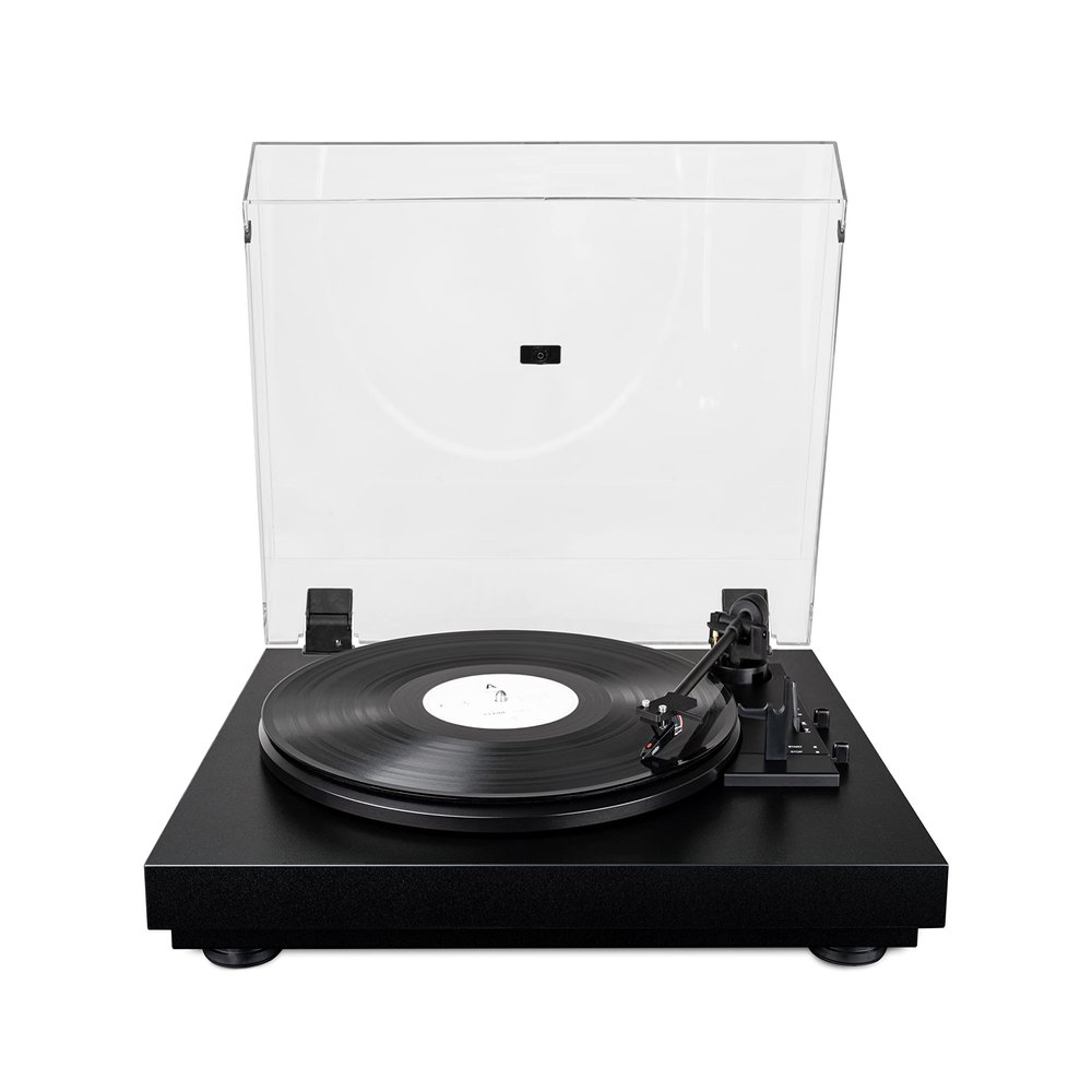 Pro-Ject Automat A1 Fully Automatic Turntable with Ortofon OM10 and Phono Stage (Black)