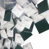 NiftyPlaza 100 pcs Adhesive Cable Zip Tie Mounts, Self Wire Cable Clips Organizer Holders Anchor Wire Tie Base Green (30mm x 30mm, White) view 2