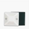 NiftyPlaza 100 pcs Adhesive Cable Zip Tie Mounts, Self Wire Cable Clips Organizer Holders Anchor Wire Tie Base Green (30mm x 30mm, White) view 3