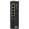 Tripp Lite Industrial 5-Port Lite Managed PoE+ Gigabit Ethernet Switch, 2 SFP GbE Slots, 10/100/1000 Mbps RJ45 Ports, 30W Power over Ethernet+, 14 to 140F Temp Range, 3-Year Warranty (NGI-S05C2POE4) view 1