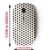 2.4G Wireless Mouse with Cute Pattern Design for All Laptops and Desktops with Nano Receiver - Art Deco Raster view 2