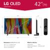LG C2 Series 42-Inch Class OLED evo Smart TV OLED42C2PUA, 2022 - AI-Powered 4K TV, Alexa Built-in view 3