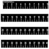 Fish Ruler for Boat, Self-Adhesive Measuring Sticker, Black - Self Adhesive Measuring Ruler Tape, 40 inch Boat Fish Fishing Decal view 1